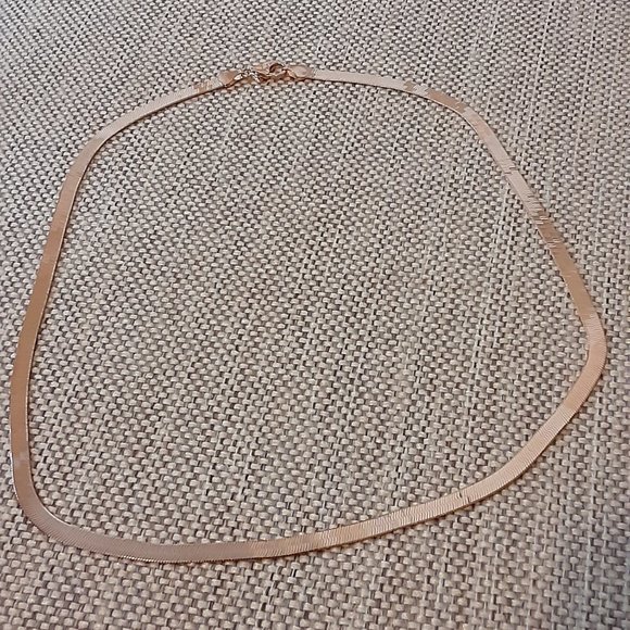 Bronzo Italia(R) 20" Reversible Herringbone Necklace - Picture 8 of 8